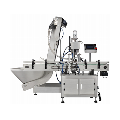 Automatic Single Head Capping Machine With Cap Elevator