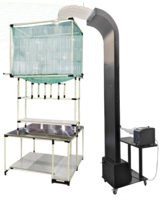 Air cushion extend equipment